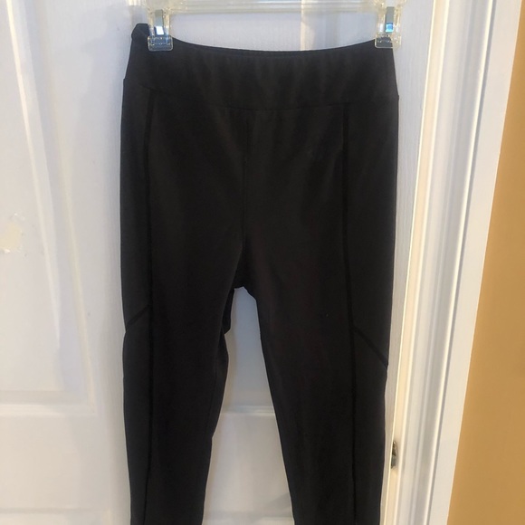 True Religion Mesh Black Leggings - Picture 1 of 6